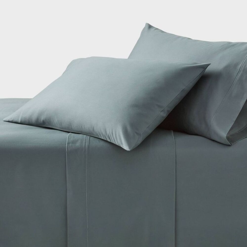 Threshold - Twin/Twin XL 800 Thread Count 4pc Hotel Collection Blue